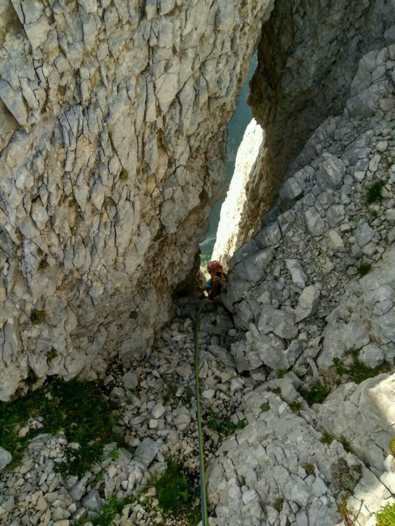 Okno iz vertikale na mehke trave Slikovit izstop