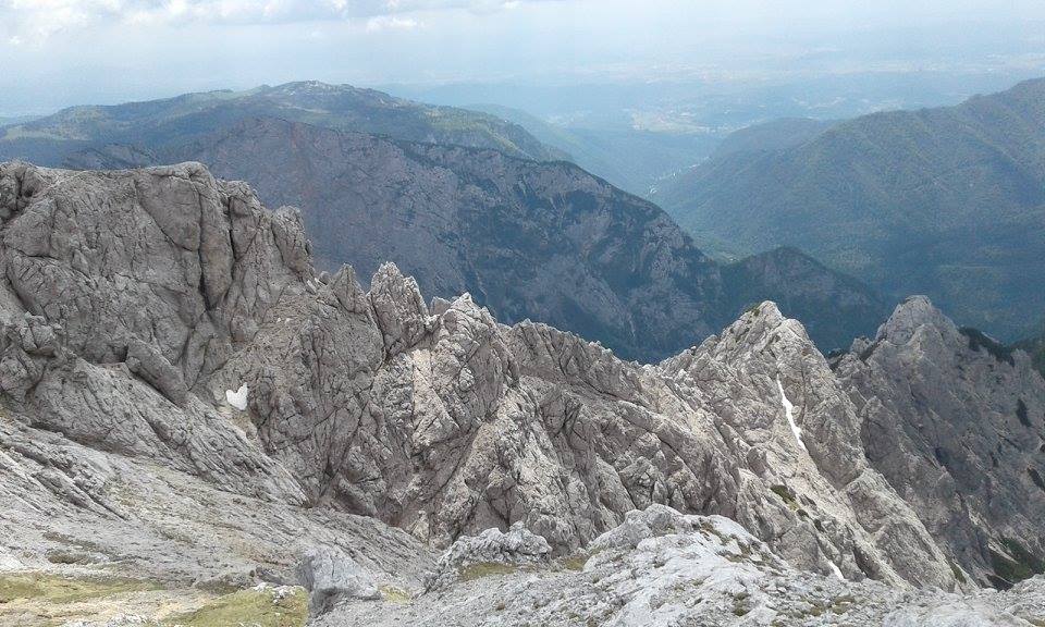 Zeleniške špice s pobočja Planjave Zeleniske 6