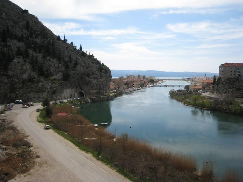 Pogled iz stene v Omišu omis6