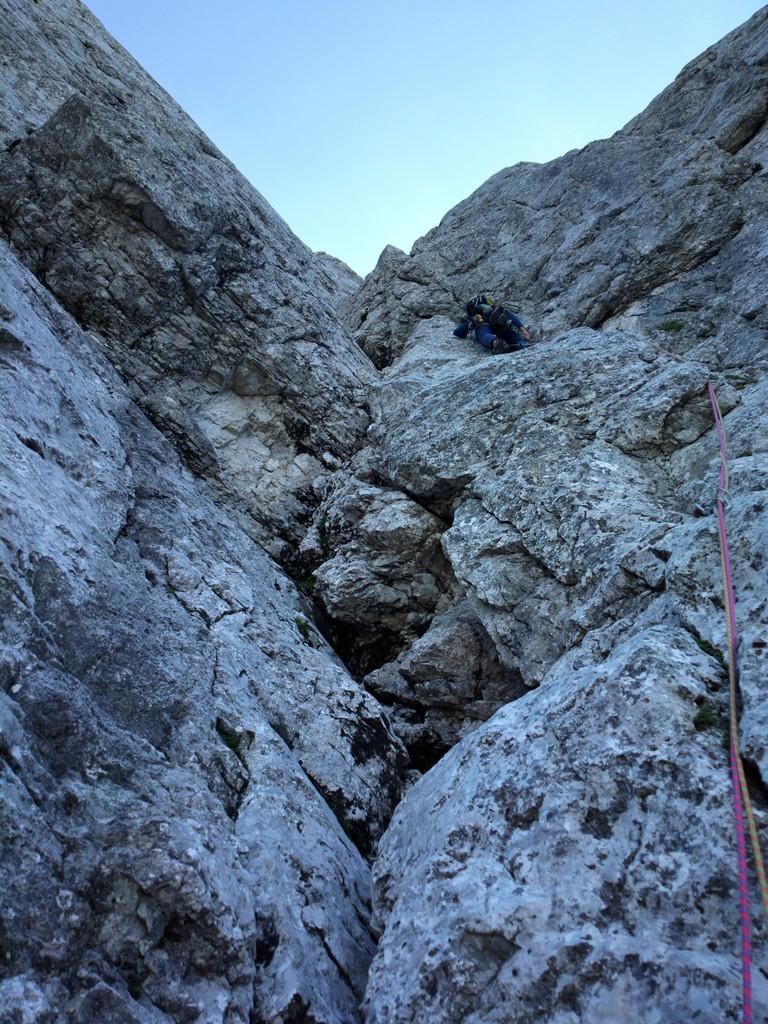 Navpična zajeda in odlična skala Spik direttissima 07