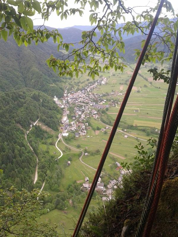 Tovorna žičnica. grebenska 6 vrvi