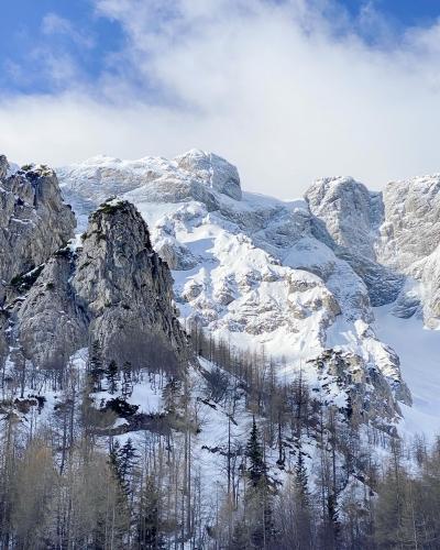 Bela piramida in Tschadova smer, Turska gora (III/II, 30°- 40°)