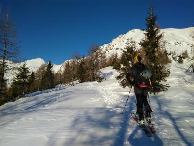 Smučanje z Viševnika / Prševnika