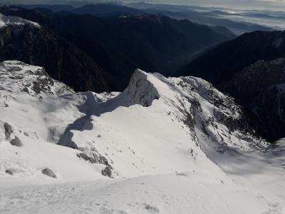 Jugovzhodni greben v Grintovcu