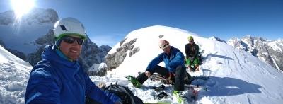 Slovenska smer v Steni in spust za Cmirom