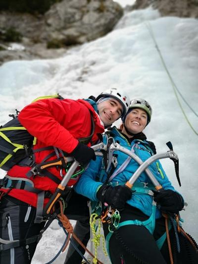 V led nad Klemenčo jamo