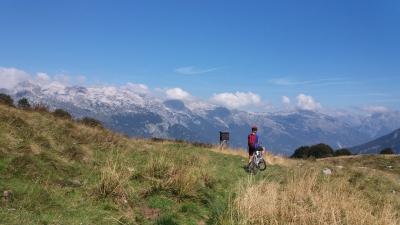 Potepanje kolesarskega krožka po kobariških prostranstvih